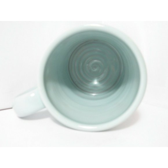 NEW Red Rock Canyon National Park Handthrown John Deneen Pottery Blue Mug 2018 - Picture 5 of 7